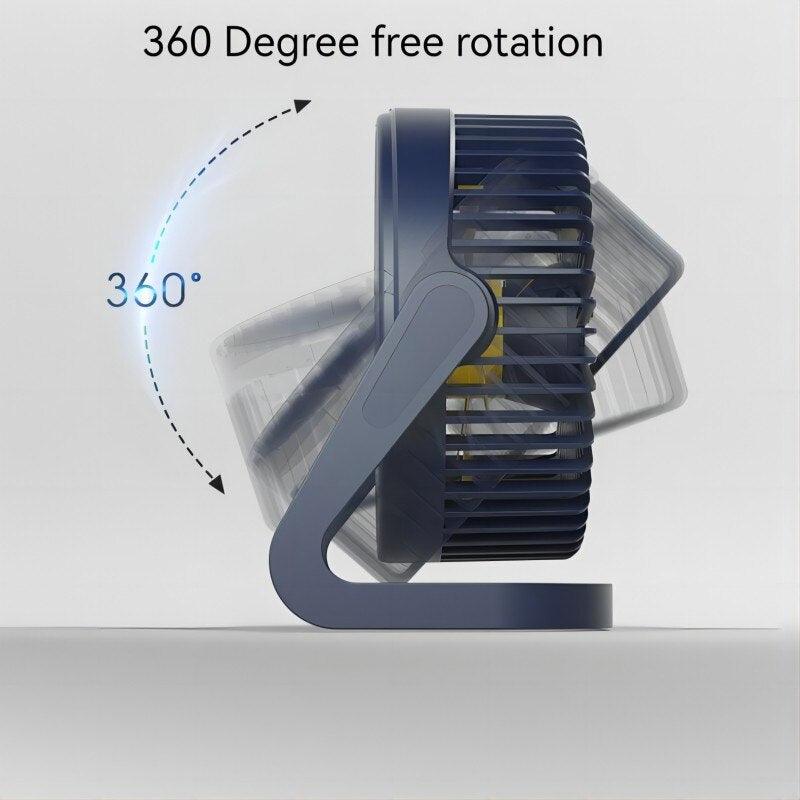 5 Inch USB Desktop Fan 360°