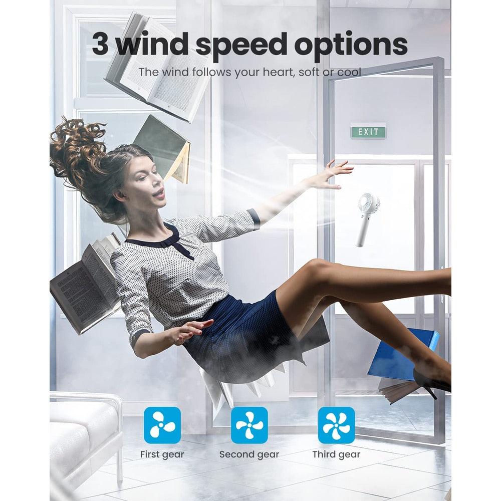 Portable Mini USB Fan with Base