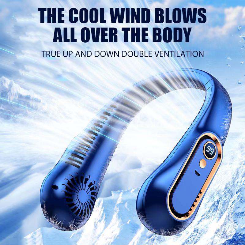 Portable Neckband Fan 5 Speed