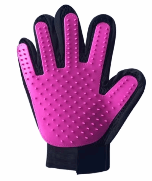 Silicone Pet Grooming Gloves – Deshedding & Massage